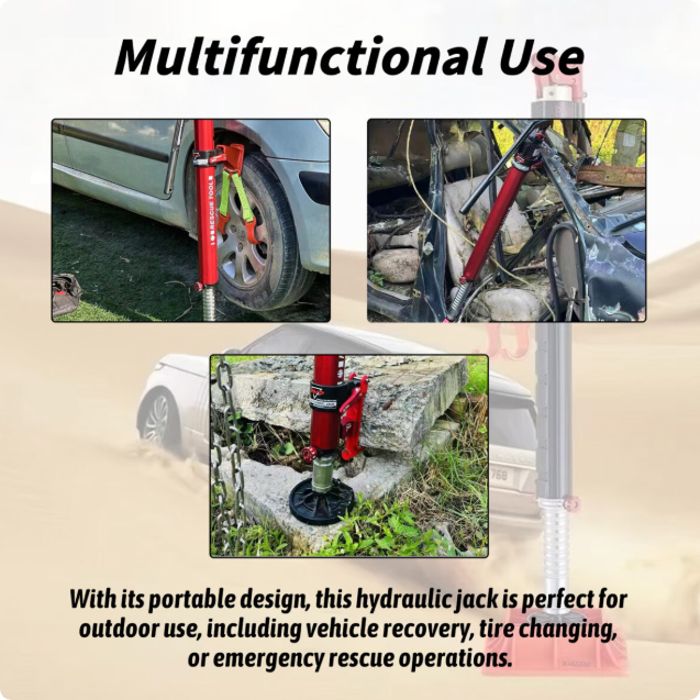 Hydraulic climbing jack