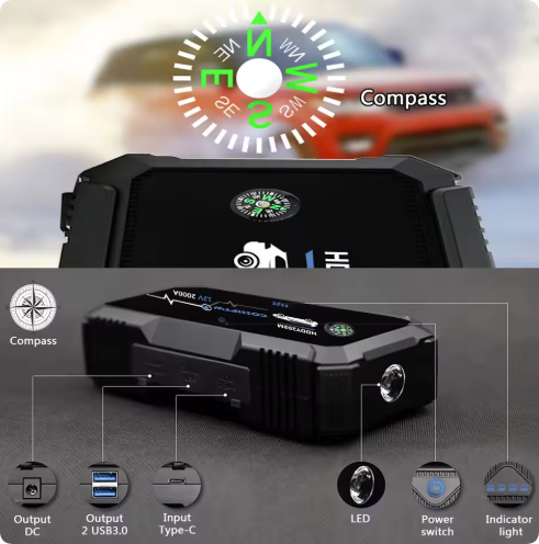 Portable Jump Starter