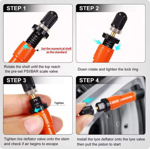 Adjustable Tyre Deflator