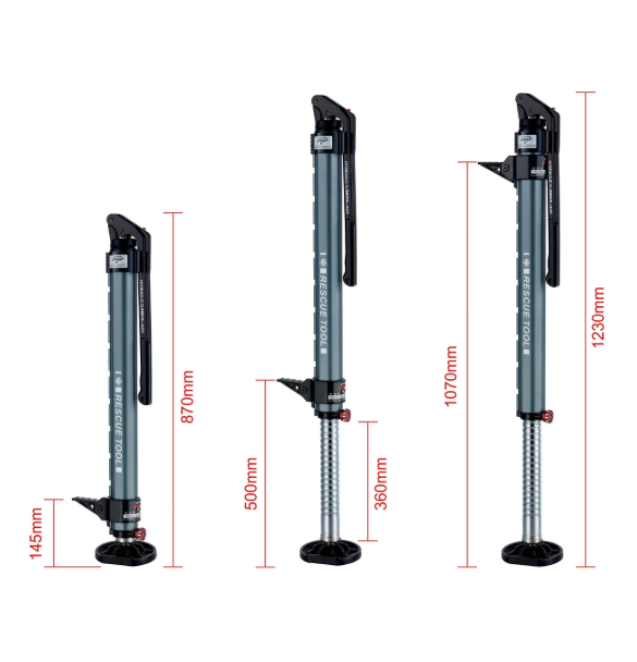 Hydraulic climbing jack
